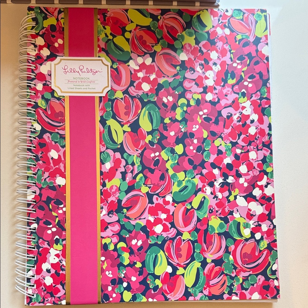 Lilly Pulitzer Colorful Floral Notebook